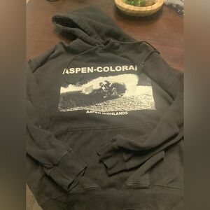 John Galt Aspen Highlands Black Hoodie